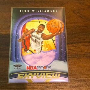 2023 Panini sky view NBA hoops Zion Williamson